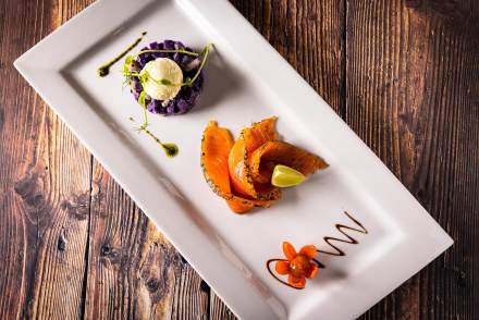 gravlax de saumon