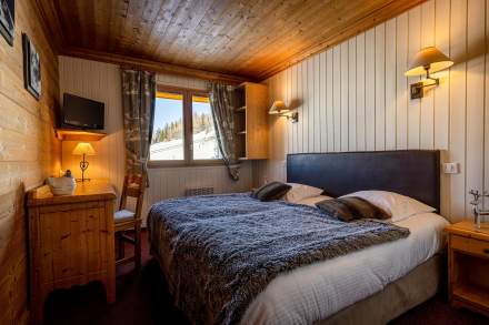 La Vanoise · Chambre Cosy · Hôtel 3 étoiles à Peisey-Vallandry en Savoie